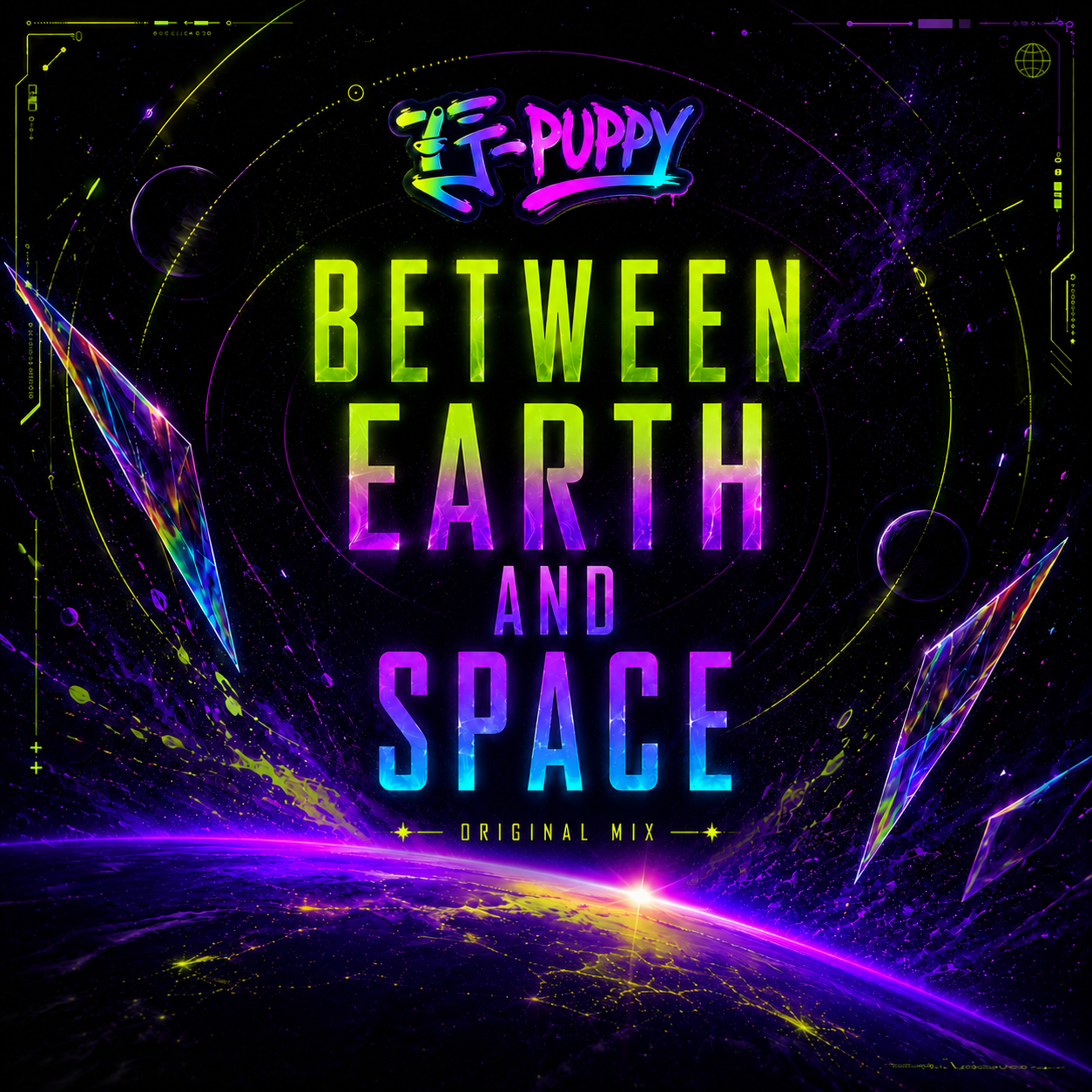 Portada de Between Earth and Space